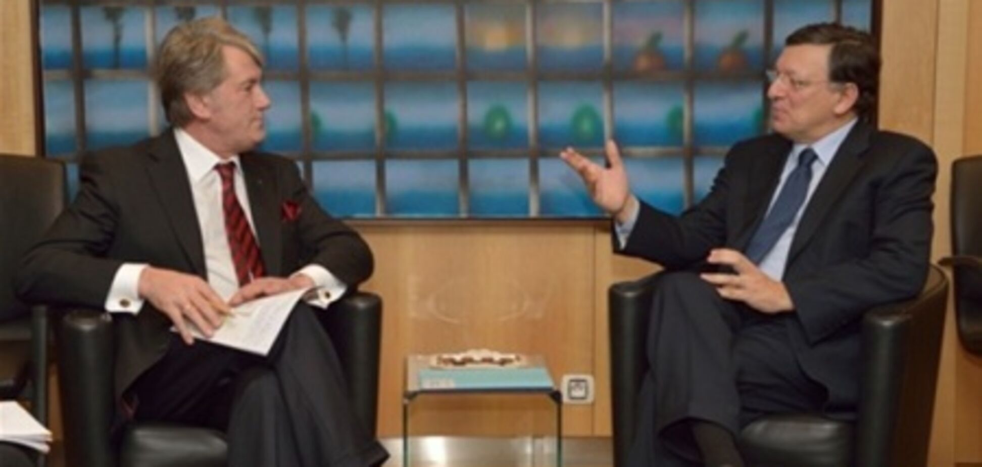 Голова Єврокомісії Баррозу зустрівся з Ющенком
