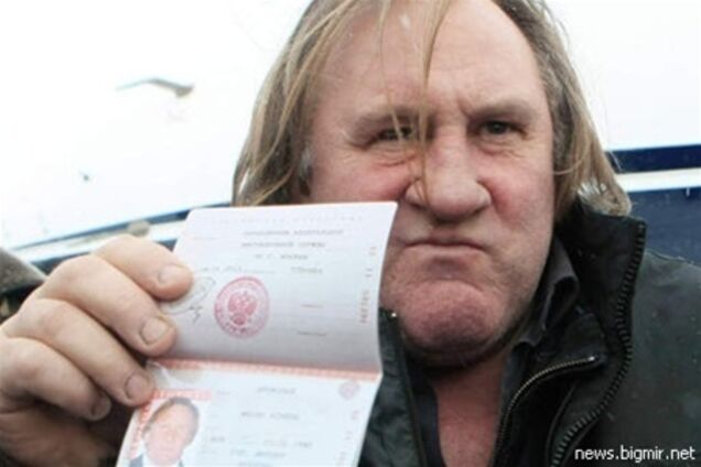 Депардьє отримав прописку в Саранську