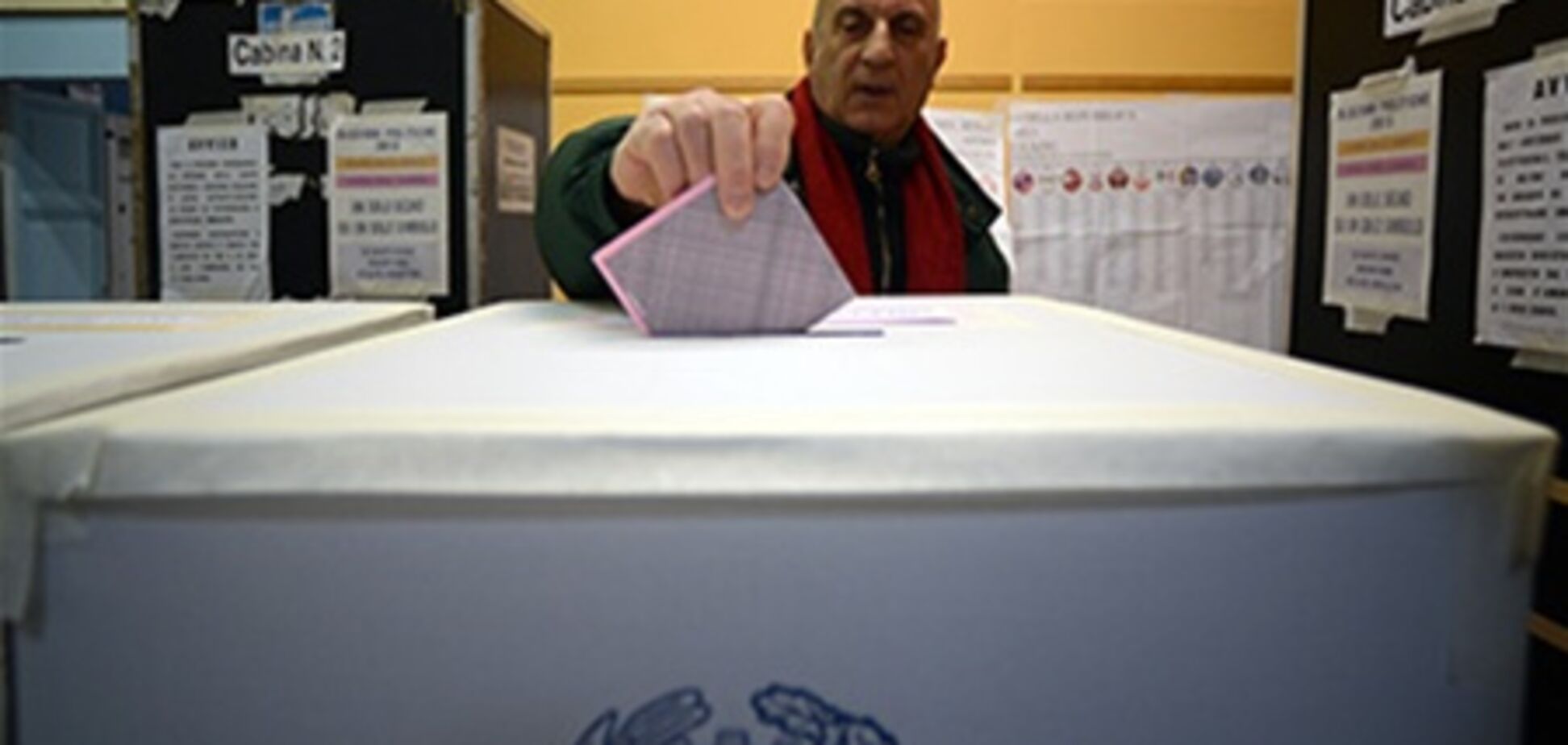 На виборах в Італії проголосувало понад 75% виборців