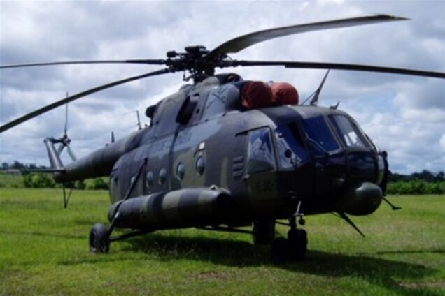 В Колумбии рухнул военный вертолет