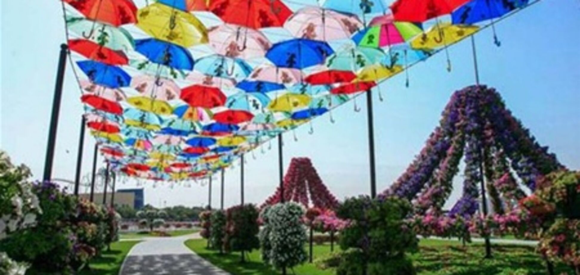 В Дубае открылся цветочный парк