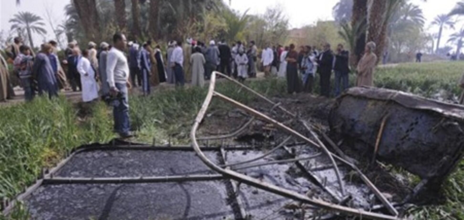 Оприлюднено відео аварії повітряної кулі в Єгипті. Відео