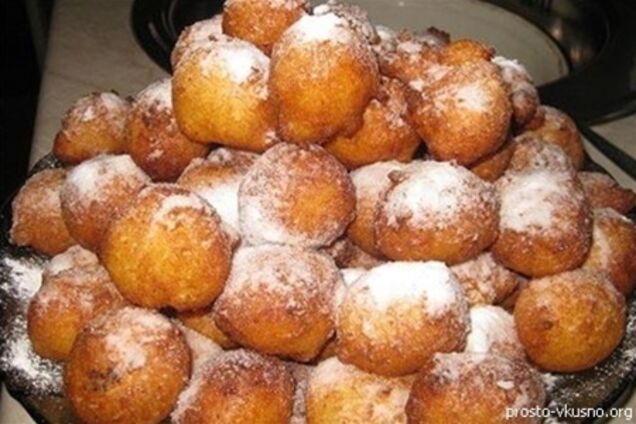 Творожные пончики