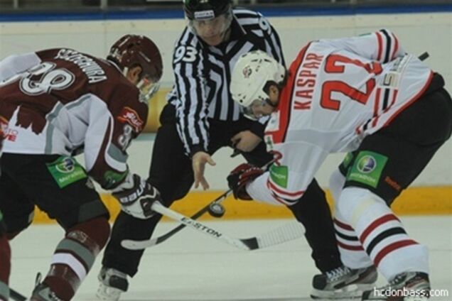 КХЛ. Рижское 'Динамо' сравнивает счет в серии с 'Донбассом'