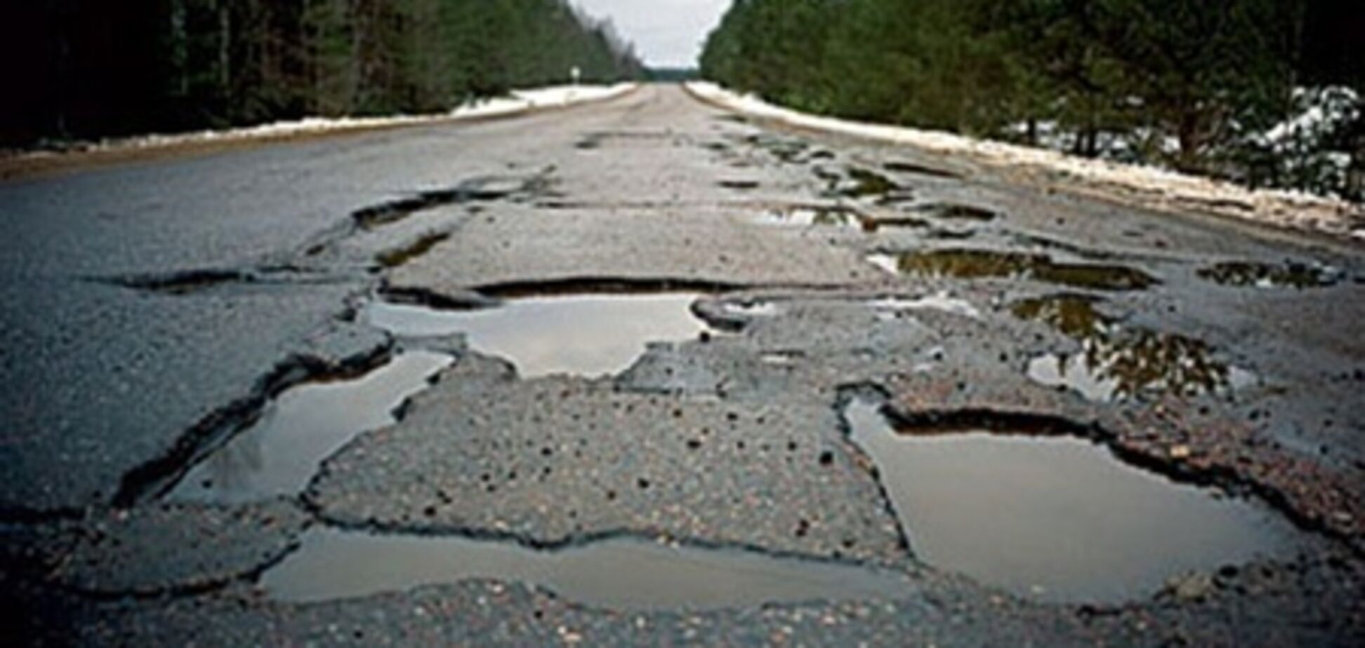 Украинские дороги попали в десятку худших в мире