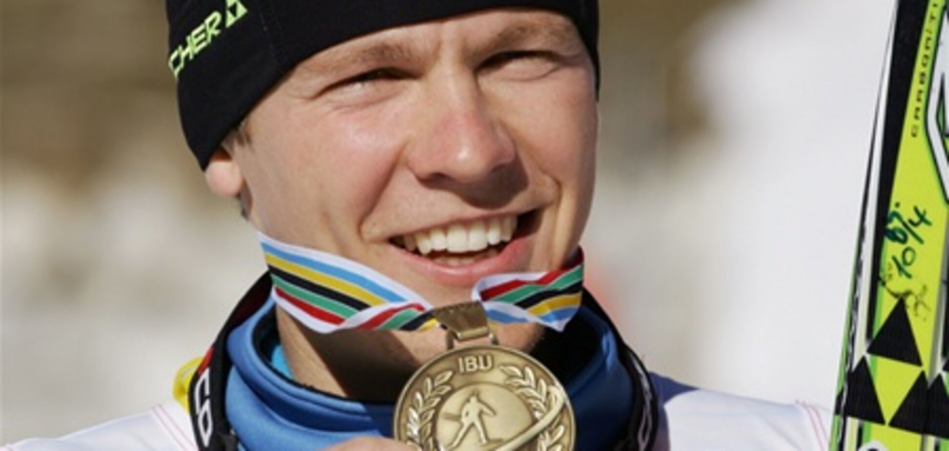 Украинец взял бронзу на Кубке мира по биатлону