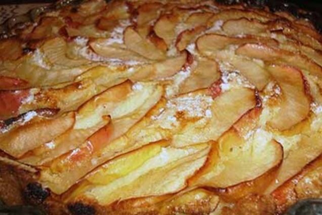 Простой яблочный пирог для школьника