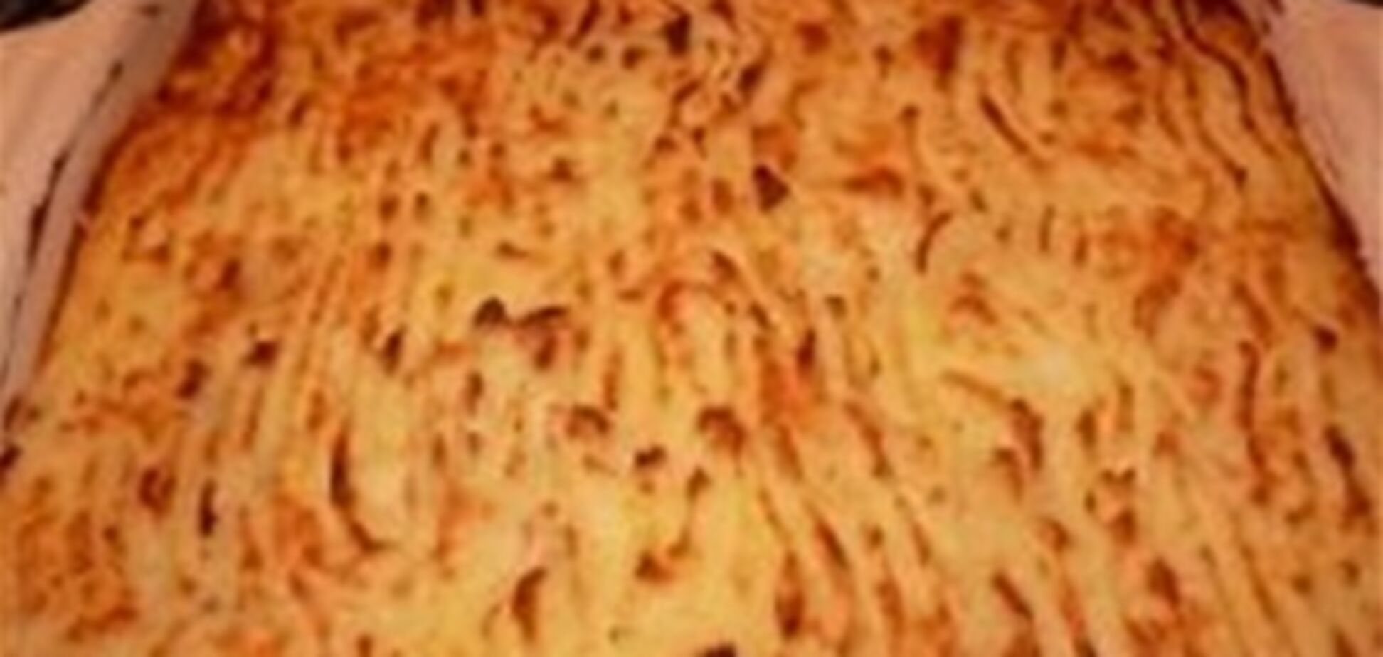 Запеканка из картофельного пюре и фарша