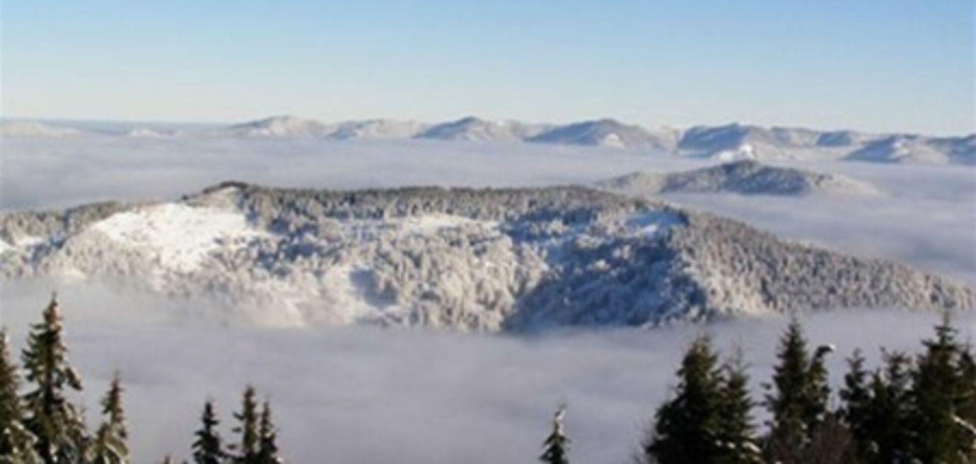 На Закарпатті зійшла лавина об'ємом 600 кубометрів