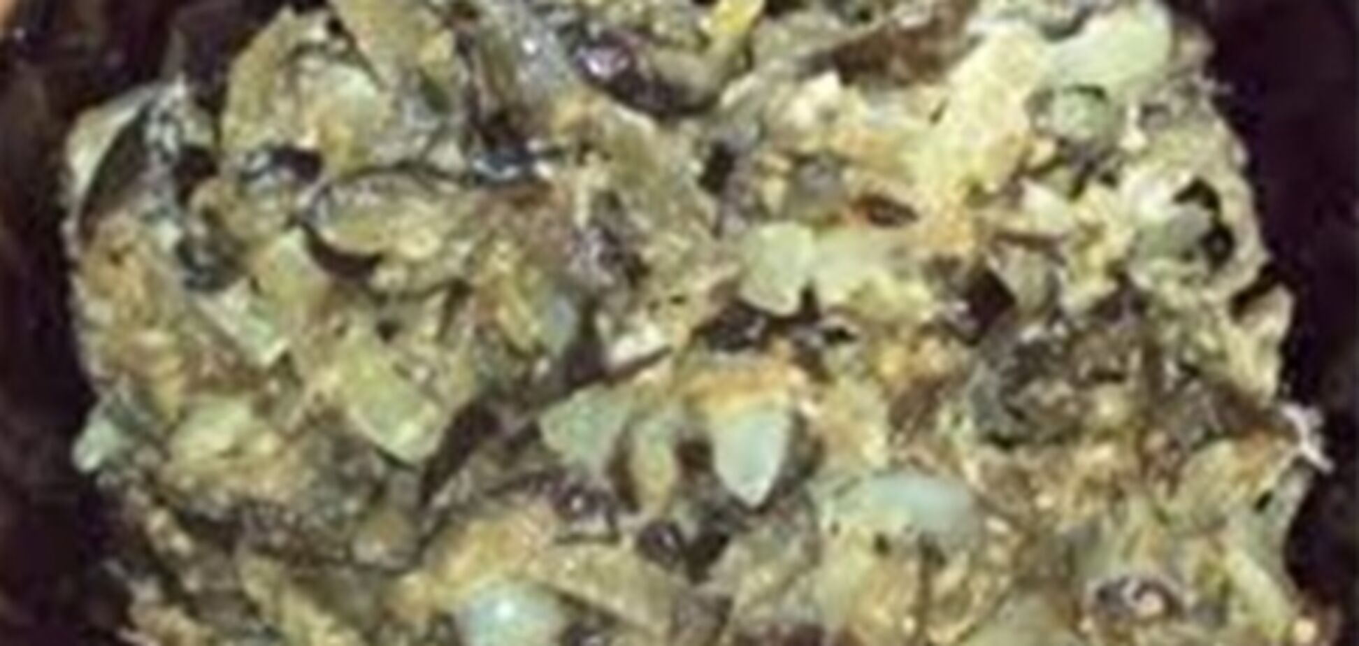 Салат из баклажанов с маринованными шампиньонами