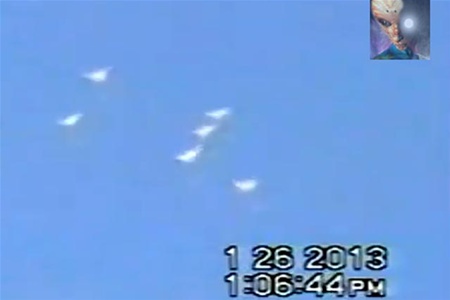 В небе над Мексикой засняли сразу восемь НЛО. Видео