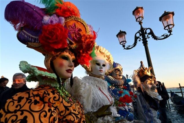 Костюмы Венецианского карнавала 2013