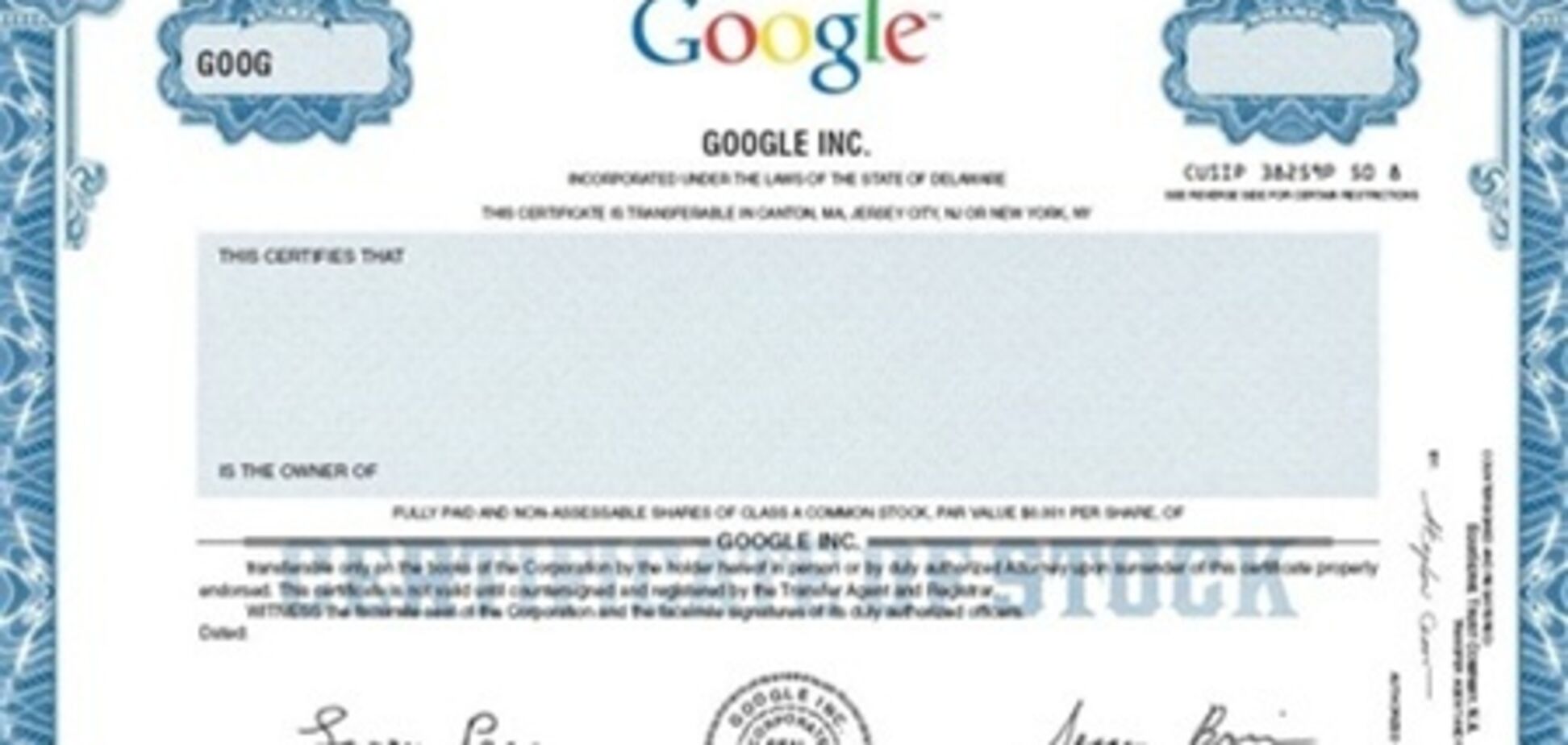 Акции Google достигли исторического максимума