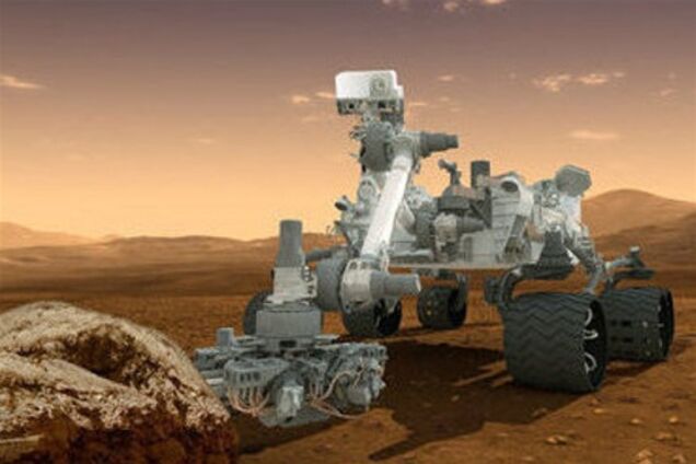Марсоход Curiosity пробурил поверхность Марса
