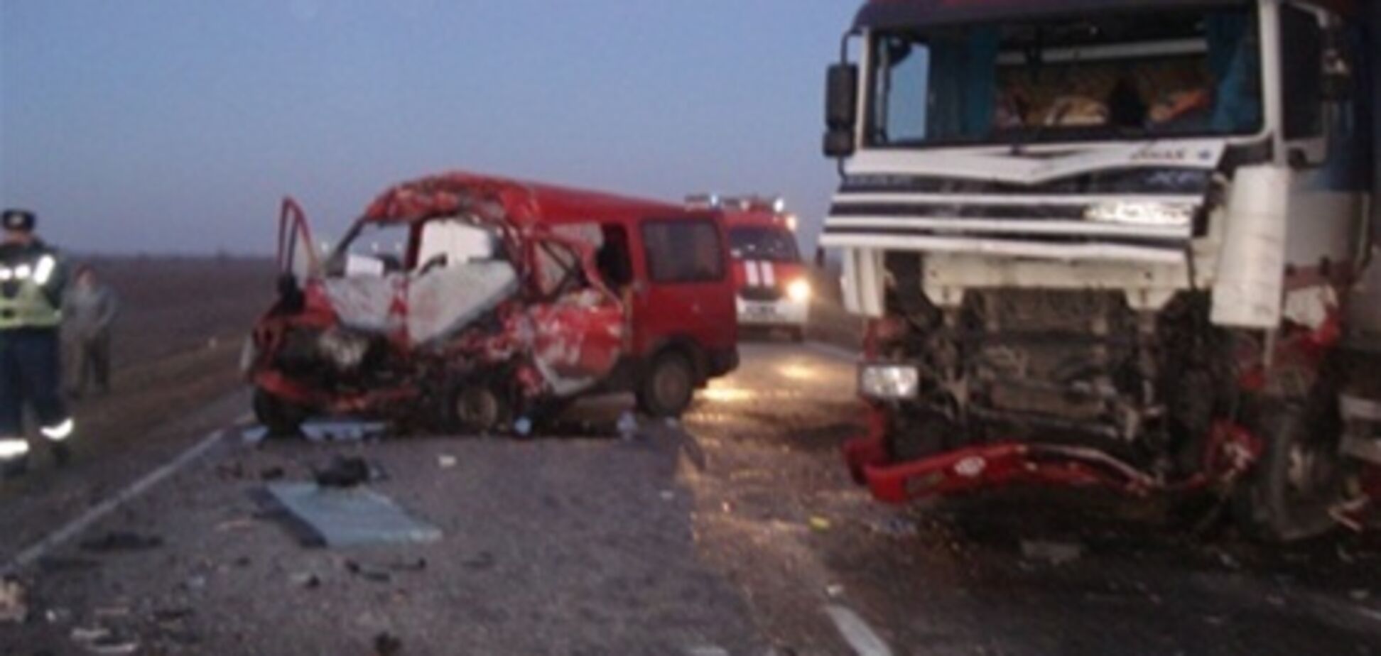 Трагическое ДТП на Херсонщине: водитель автобуса заснул за рулем