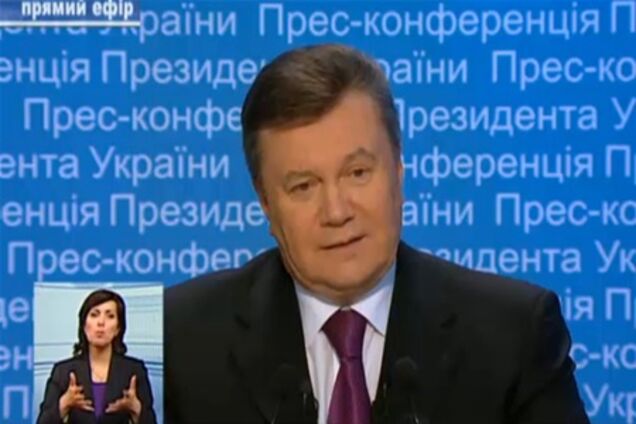 Янукович рассказал об итогах 3 лет президентства