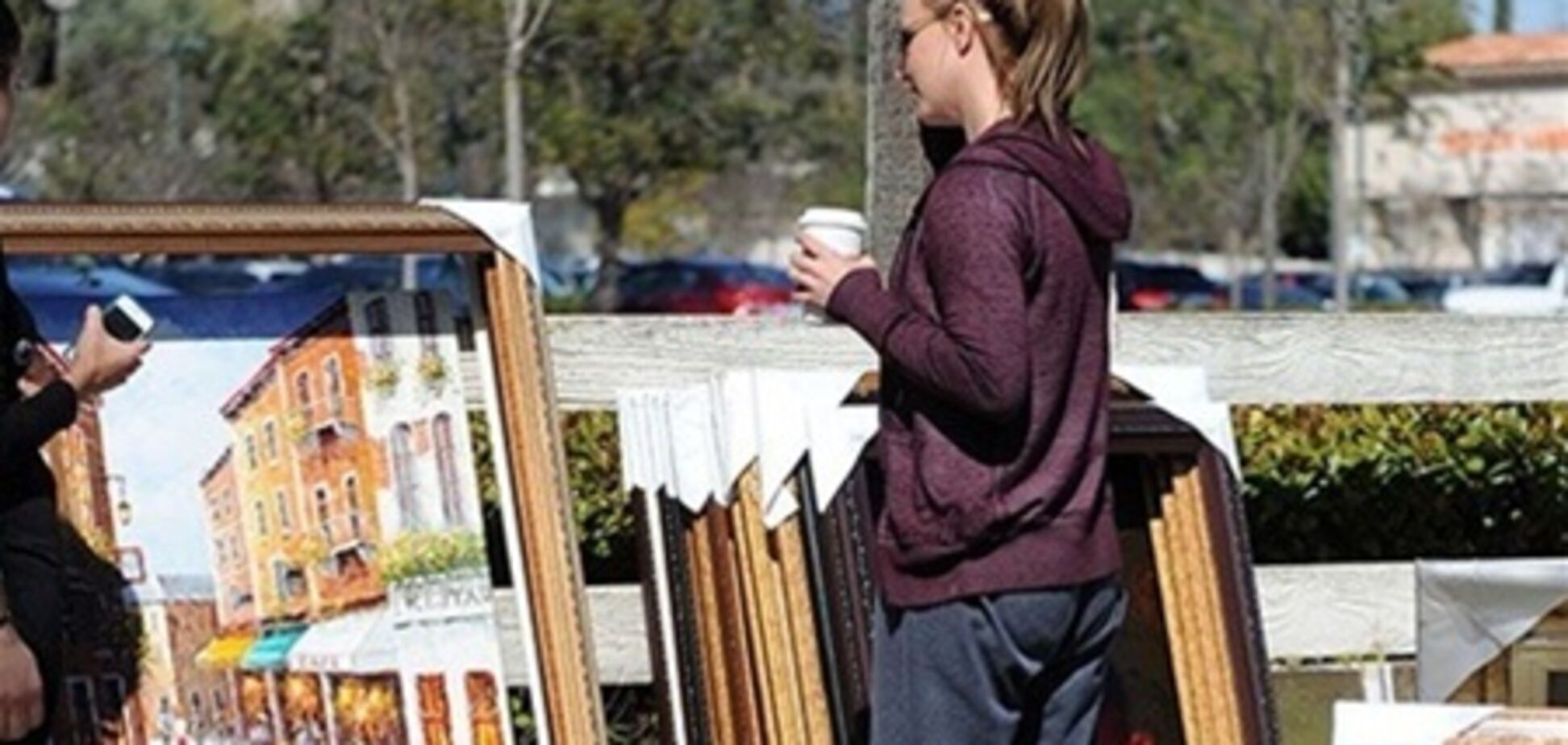 Бритни Спирс не поскупилась на живопись. Фото