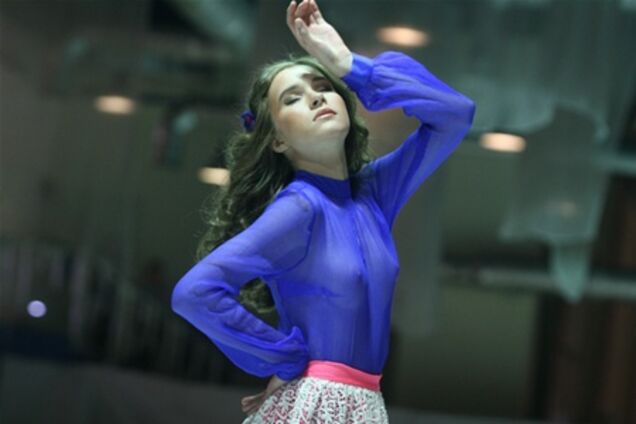 У Києві пройшов показ мод на ковзанах