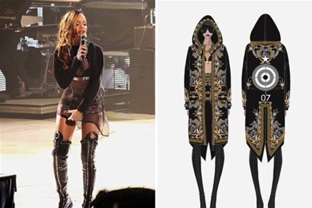 В новом турне Рианна наденет наряды от Givenchy. Фото