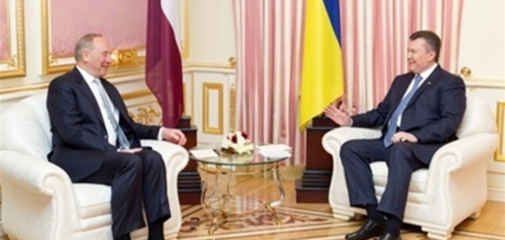 Янукович рассказал коллеге, как будет сотрудничать с ТС