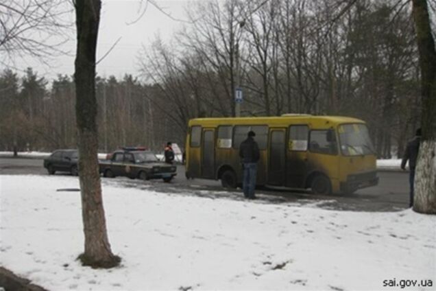 В Киеве гаишники задержали обкуренного маршрутчика. Фото