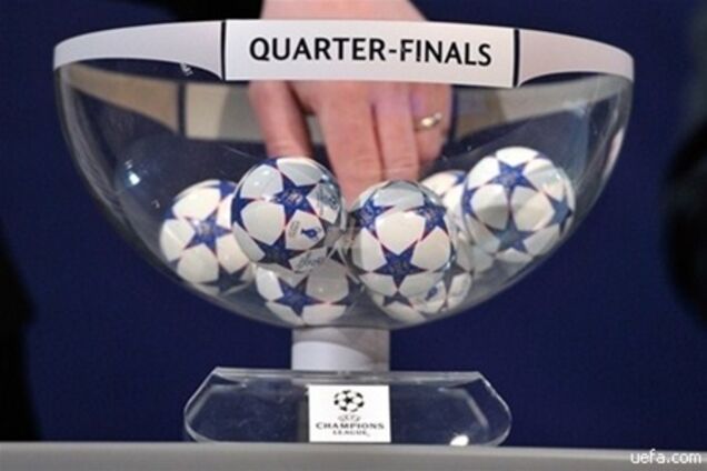 Лига чемпионов. Состоялась жеребьевка 1/4 финала
