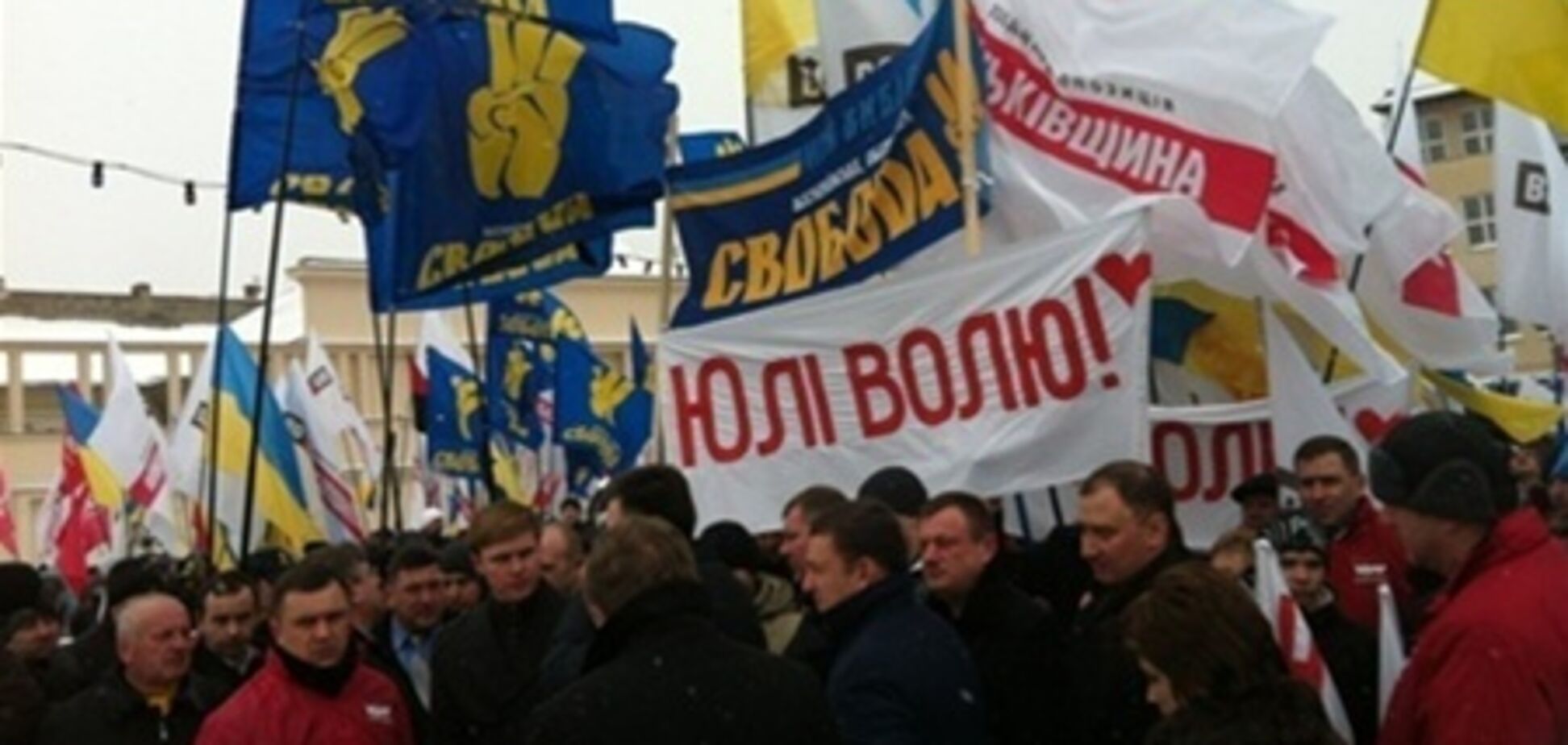 Опозиція нарахувала в Ужгороді 3 тис. 'повстанців'