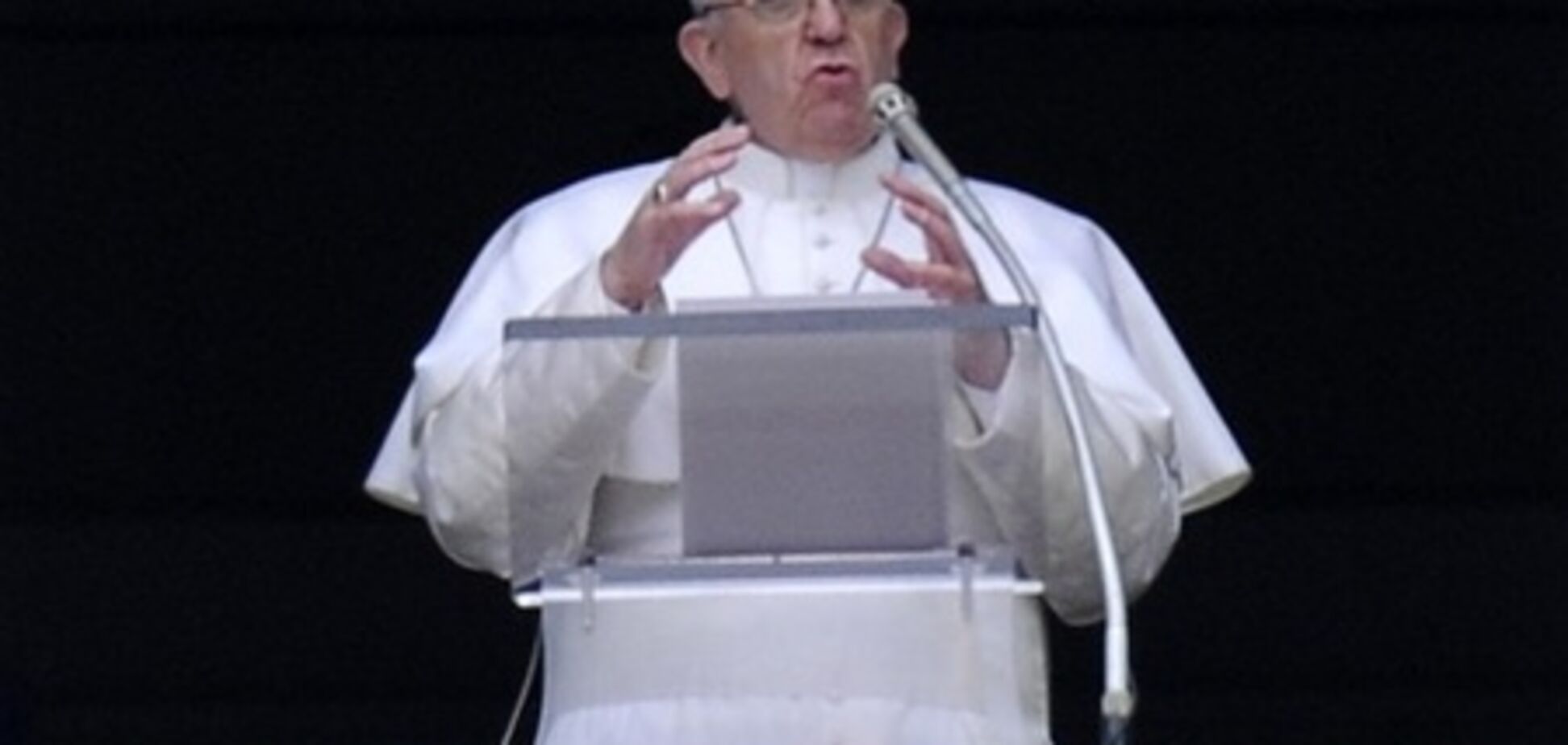 Папа Франциск прочитав першу недільну проповідь