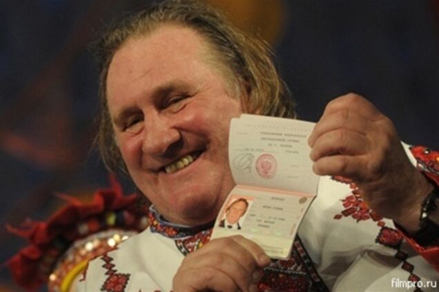 Депардьє не хоче жити в Росії