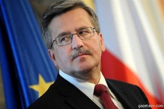 Коморовский назвал Украину приоритетом польской политики