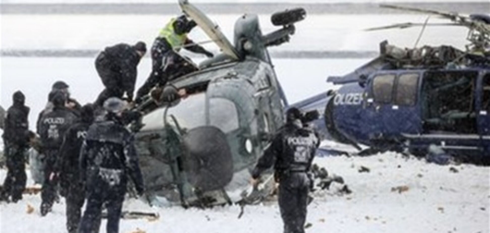 У небі над Берліном зіткнулися поліцейські вертольоти