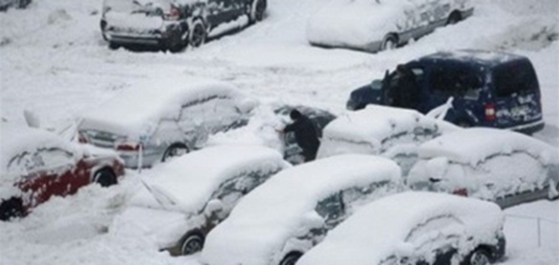 В Украине от снегопада пострадали 14 регионов