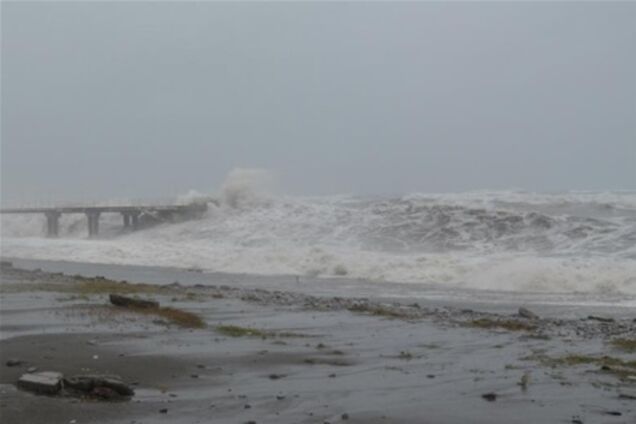 6-балльный шторм в Батуми