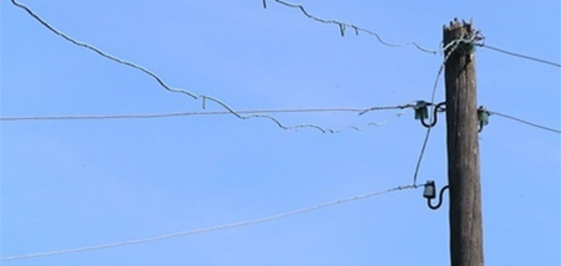 В Украине без света остается 101 населенный пункт