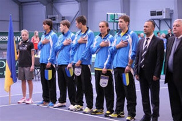 Украина назвала состав на матч Кубка Дэвиса со Швецией