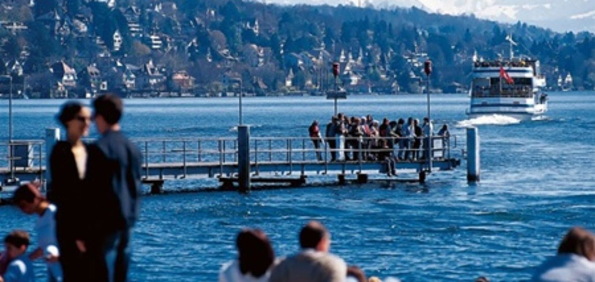 Открывается навигация на Цюрихском озере