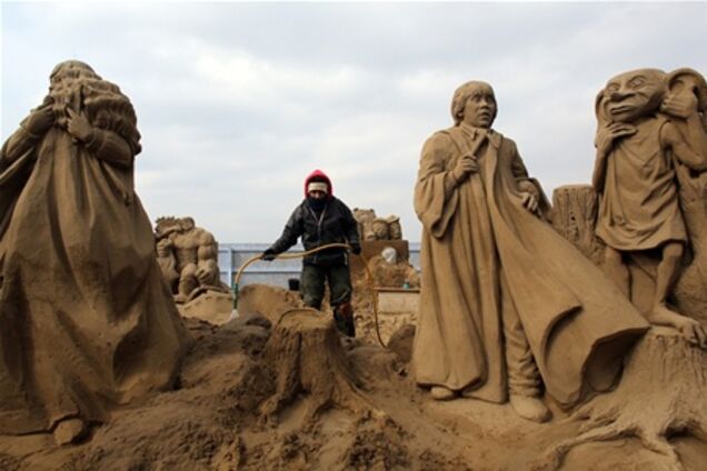 Фестиваль піщаної скульптури в Уестоні
