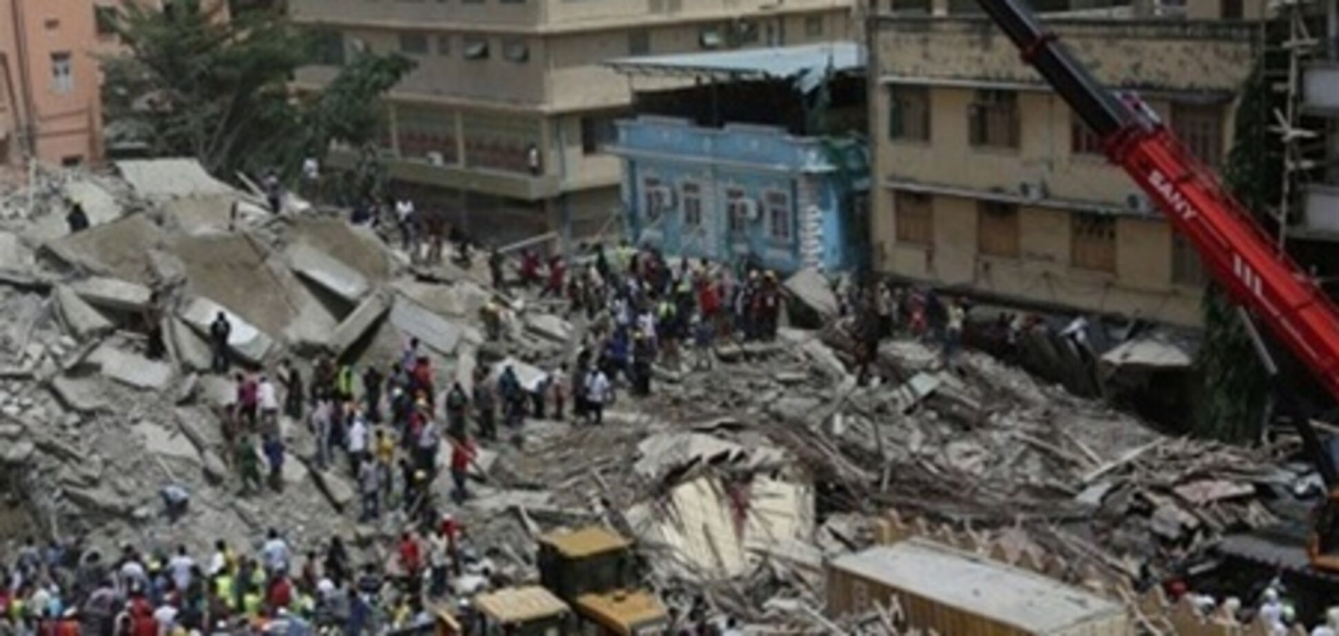 В Танзании обрушилось 12-этажное здание