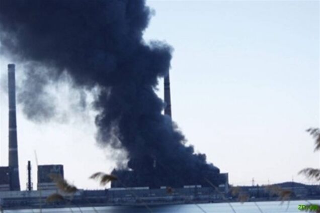На пожаре на Углегорской ТЭС погиб 1 и пострадали 5 человек