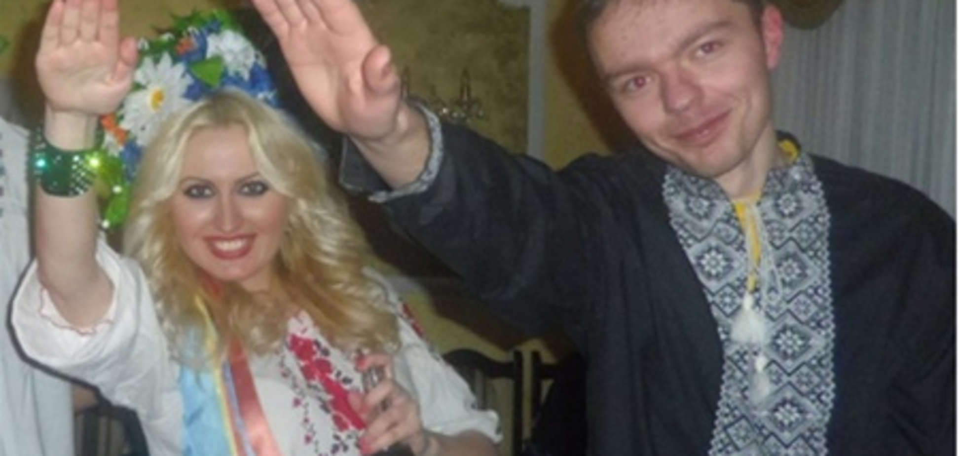 'Свободовцы' на украинской дискотеке обменивались нацистскими приветствиями
