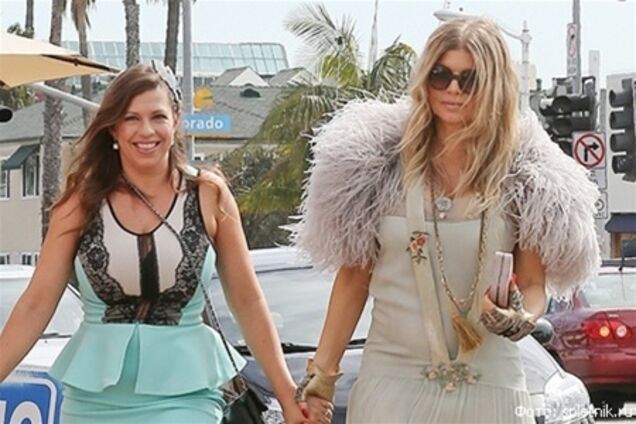 Сестра устроила Ферги вечеринку в честь первенца. Фото