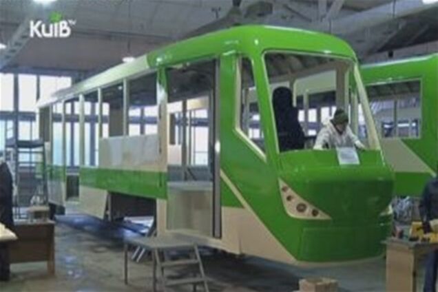 В столице появятся трамваи зеленого цвета