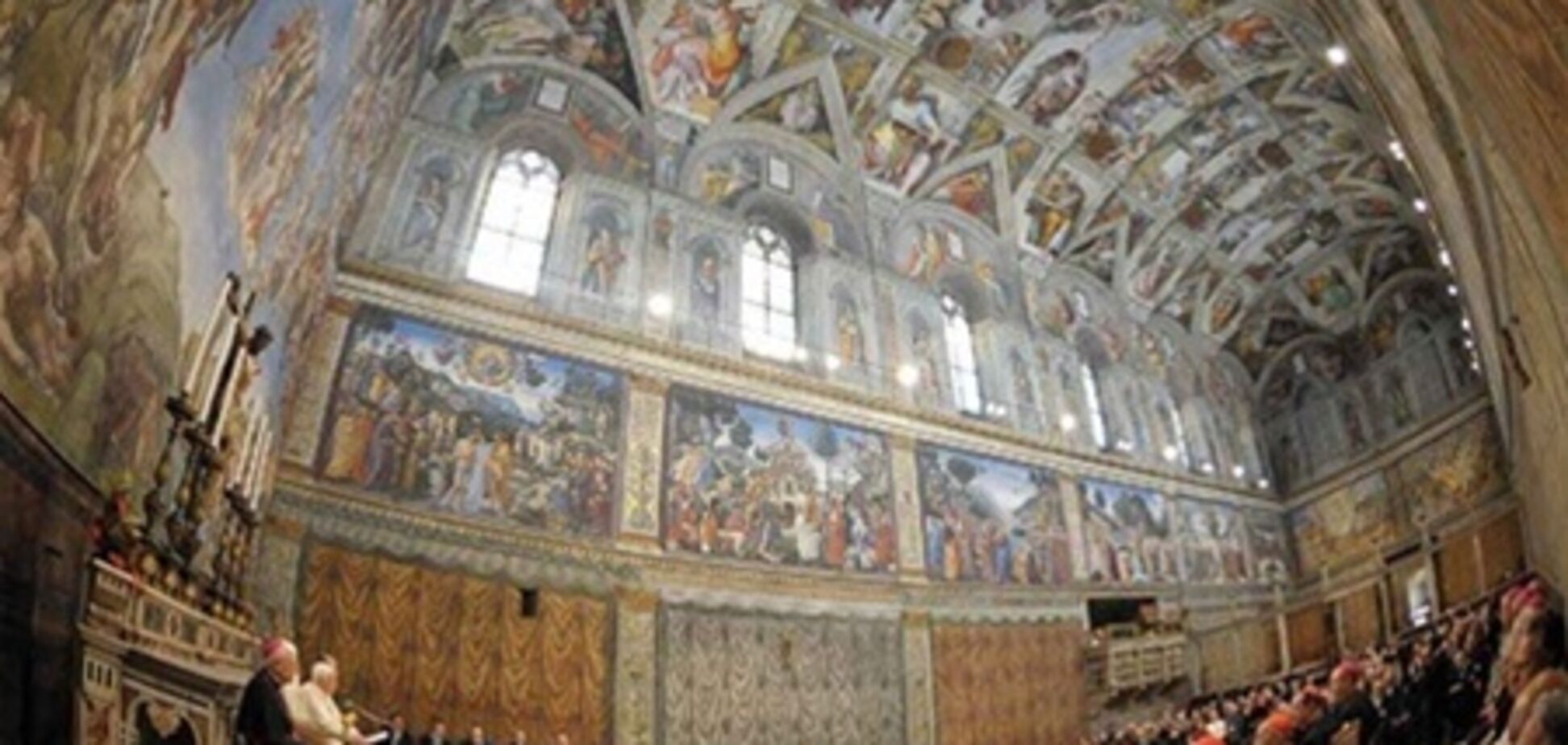 Накануне конклава Сикстинскую капеллу закрыли для посетителей