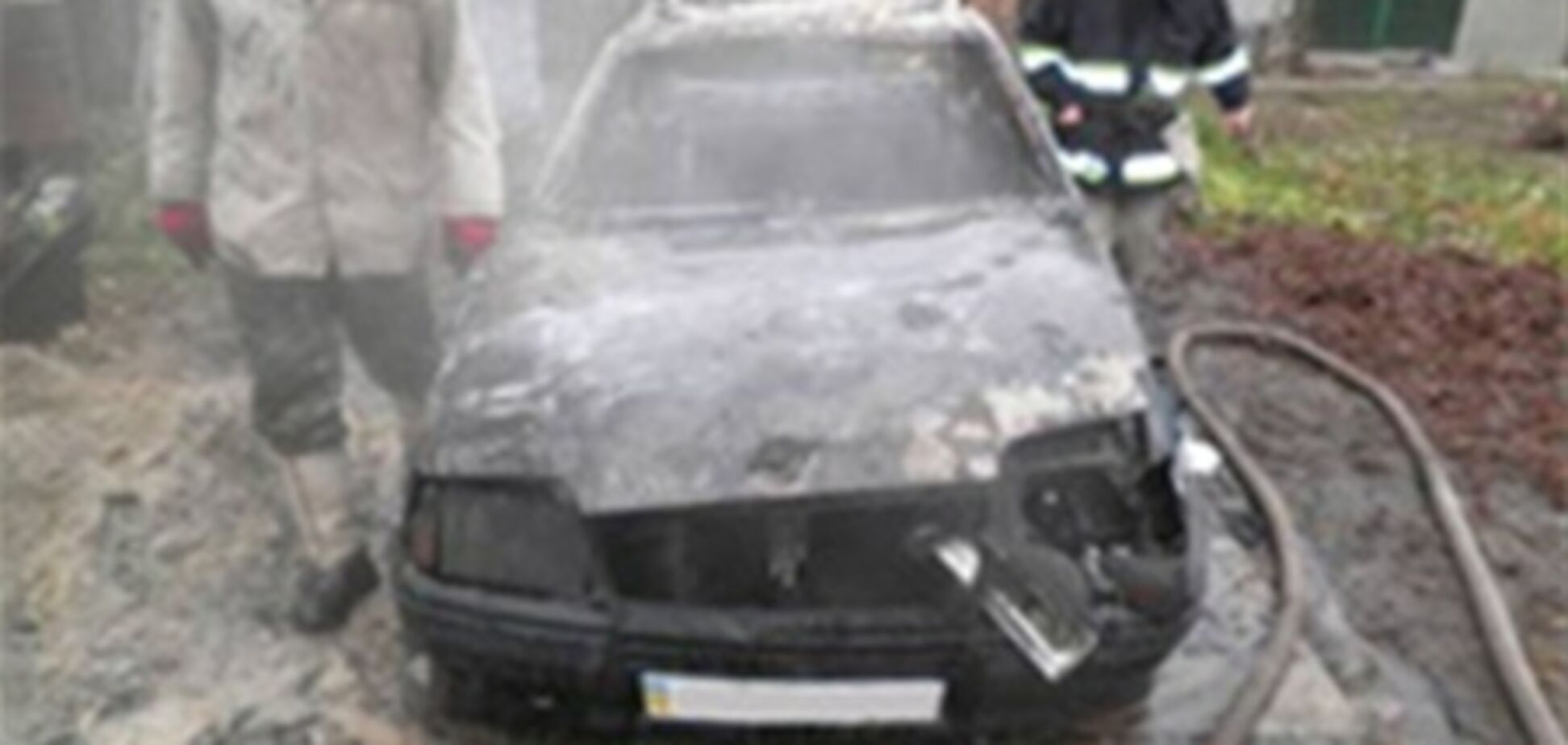 В Николаеве сгорел автомобиль менеджера 'Лукойла'