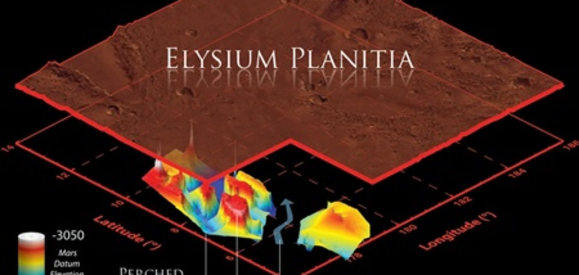 Ученые составили 3D карту подземных каналов на Марсе