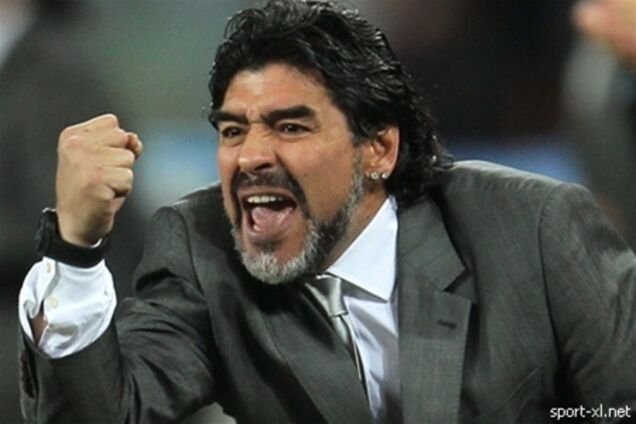 Легендарный Марадона встретится с руководством 'Монпелье'