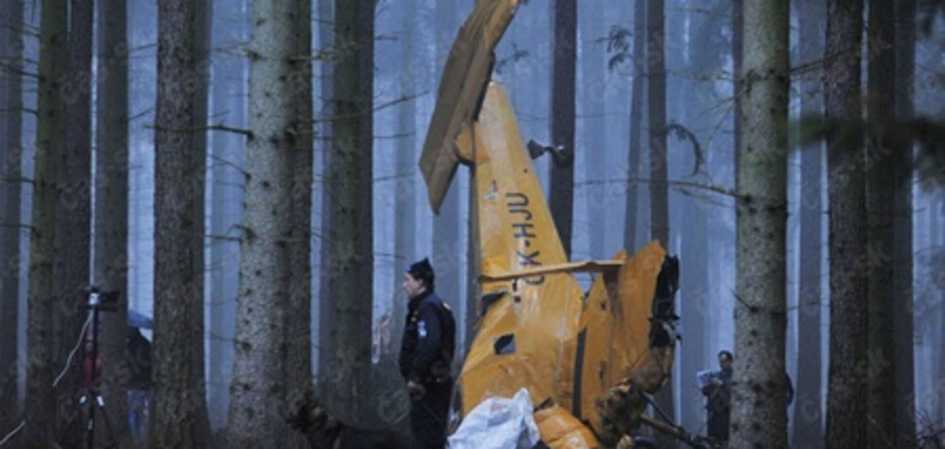 У Чехії розбився літак