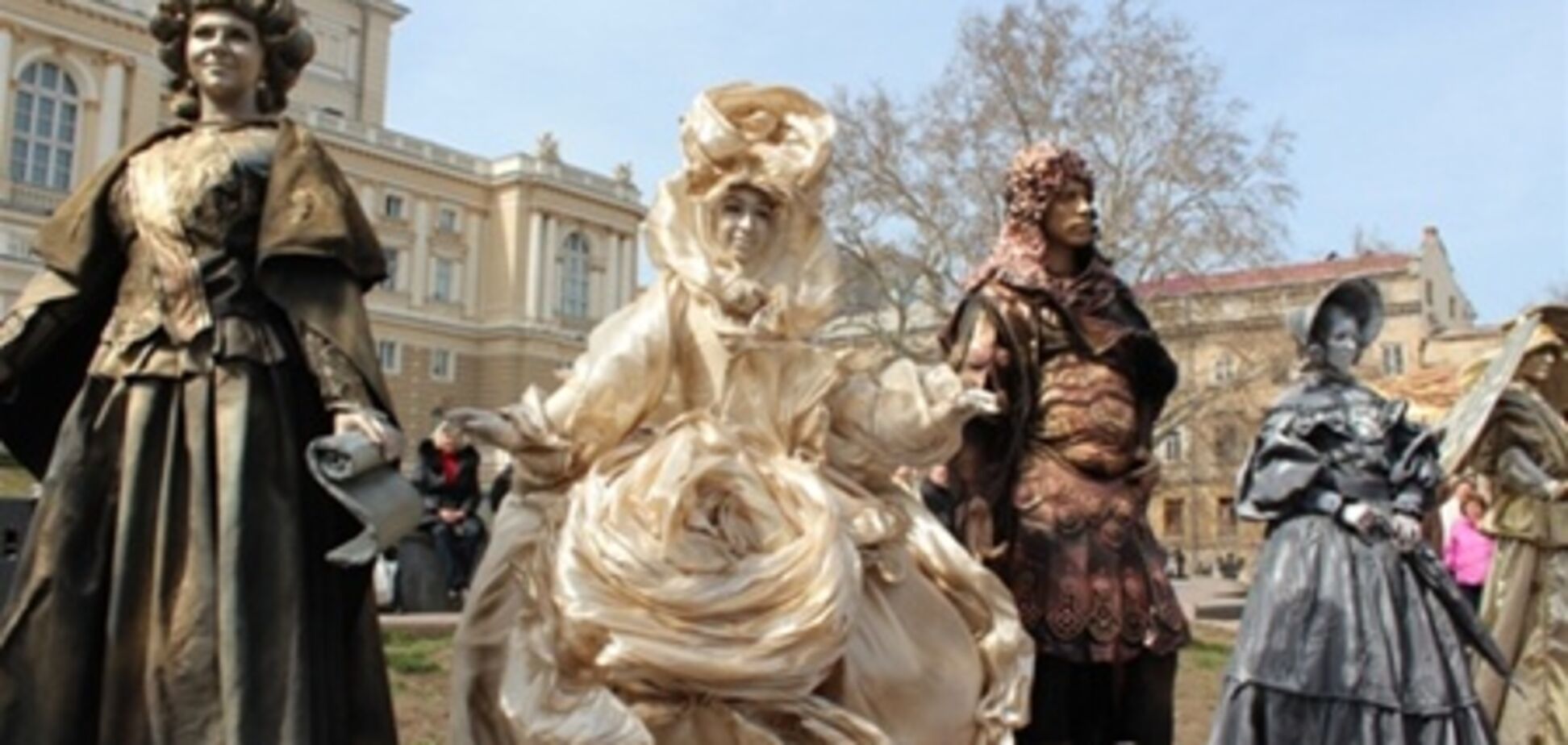 Фестиваль живих скульптур на Гуморині-2013