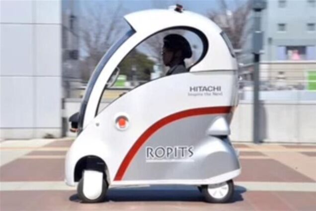 Японцы создали крошечный автомобиль-робот. Видео