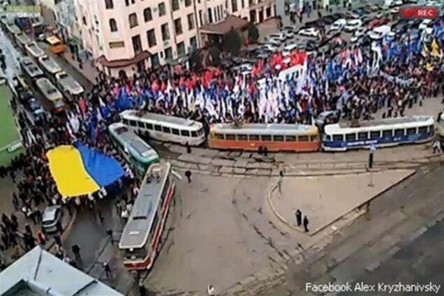 Опозиція поскаржилася міліції на транспортний колапс у Харкові